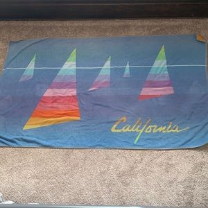 1982 Vintage California Beach Towel